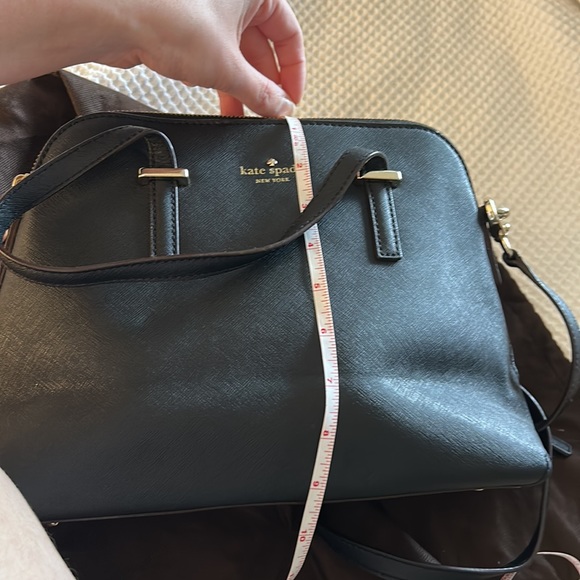 Kate Spade New York Black Leather Handbag - Picture 15 of 16